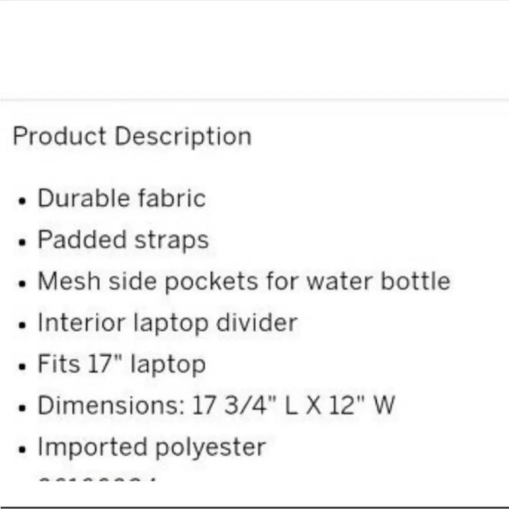 Pink VS Collegiate Backpack - Picture 4 of 9